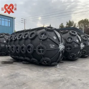 Buy cheap Black Pneumatic Marine Fenders Flexible / Durable for 3.3*6.5m Vessels from wholesalers