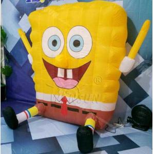 SpongBob Advertising Inflatables With Air Blower And Repair Kits