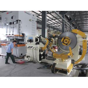 Buy cheap High Speed Steel Coil Uncoiler / Automobile Stamping Punch Servo Feeder from wholesalers