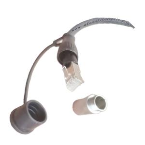 China Fan to Fan Ethercon RJ45 Tactical Ethernet 4CH Audio Multicore Network Cable Extender Winding Drum Compatible with WiFi 4G 3G on sale