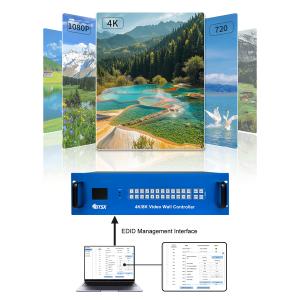 Buy cheap HDCP 22 4K Video Processor Supporting 8.25KG Package Weight Single Gross Weight 12 HDMI20 Perfect for Video Distribution from wholesalers