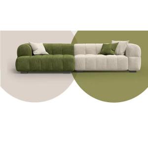 Buy cheap Double Sided Fabric Frosted Retro Velvet Sofa Square Combination from wholesalers