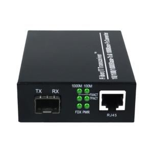 Buy cheap High Speed Base T Fiber Optic Media Converter with 10/100/1000 Mbps Interface Port from wholesalers