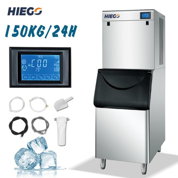 Buy cheap Commercial Crescent Cube Ice Maker 150kg Party Ice Block Machine from wholesalers
