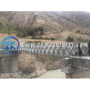 Buy cheap HA Load Modular Steel Bridge Pained Or Galvanized Surface Finish Single Lane 3.15m-4.2m from wholesalers