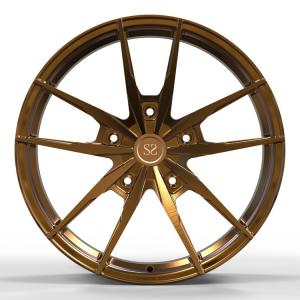 Buy cheap Monoblock Forged Car Alloy Wheels Price 20x9 20x10 Staggered Transit Custom Sports Brushed Rims 1 Piece from wholesalers