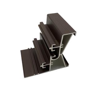 Buy cheap 6063 T5 Brown Powder Coated Aluminium Extrusions from wholesalers