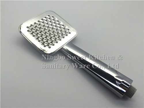 Buy cheap High quality Double face ABS completely Chrome plating single function shower hand square rain shower kit from wholesalers