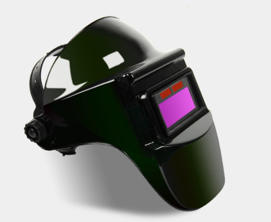 Quality Solar Automatic Darkening Welding Protective Mask Head Mounted Welding Protective Helmet for sale