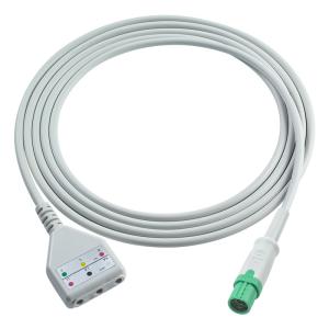 Buy cheap Drager ECG Trunk Cable Dinstyle 3lead Leadwires Cable 1.30M from wholesalers