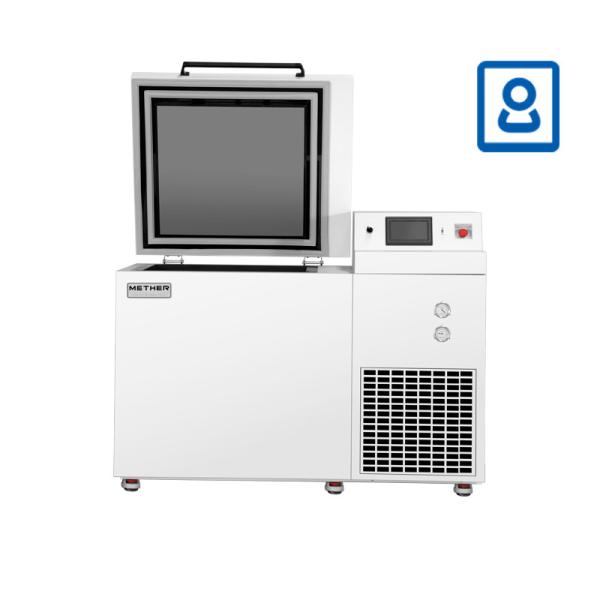 Buy cheap Stainless Steel Inside Material Cryogenic Chest Freezer With Manual Defrost from wholesalers