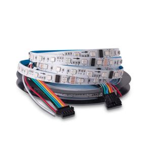 Buy cheap High Bright DC24V Addressable LED DMX Lighting 512 12v Addressable Rgb Led Strip For Bars KTV ETC from wholesalers