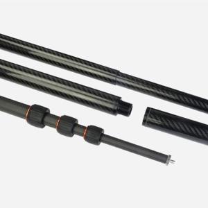 Buy cheap Lightweight Construction Telescopic Carbon Fiber Pole With CFR Nylon Clamp from wholesalers