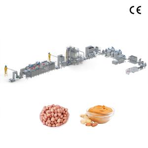 Buy cheap Full Automatic Peanut Butter Production Line with Dual-Stage Grinding and PLC Control for Efficient Processing from wholesalers
