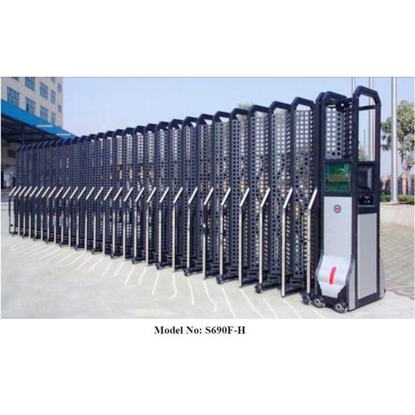 Automatic Electric Retractable Gate With Mesh Up To 2.5m Height , Security Gate