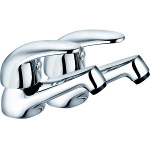Buy cheap Polished Chrome Bathroom Mixer Faucet Of Style And Function T8061B from wholesalers