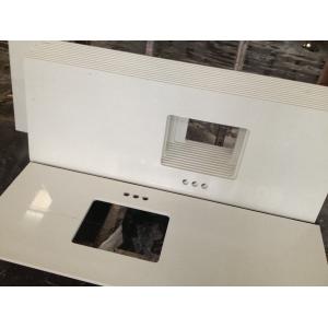 Buy cheap Artificial Quartz Bathroom Vanity Tops Eco Friendly Reliable Material from wholesalers
