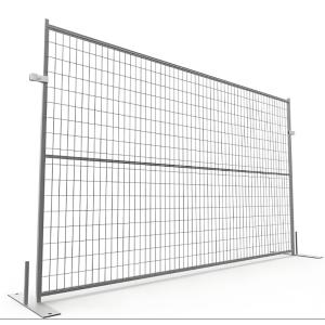 Buy cheap Galvanized Outdoor Portable 6x10 Canada Construction Fence Panels Temporary Fencing from wholesalers