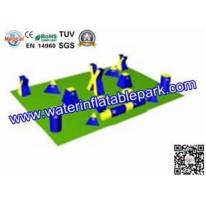 Buy cheap 0.9 mm PVC Tarpaulin Inflatable Bunkers For Paintball Games from wholesalers