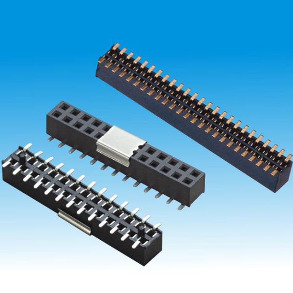 Buy cheap 1.27 mm Pitch Height 8.5 Dual Row SMT Type Female Header Connector from wholesalers