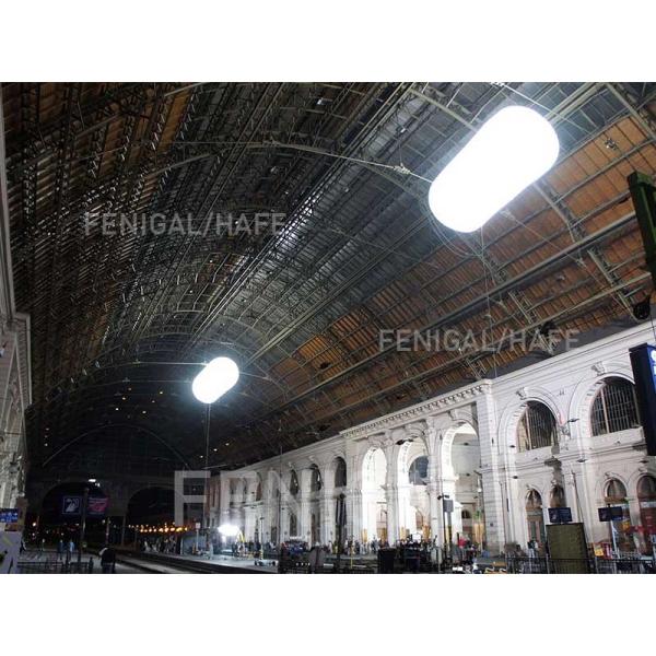 Quality Tube Helium Protable lighting balloon specialized for film sports uplighting Production for sale