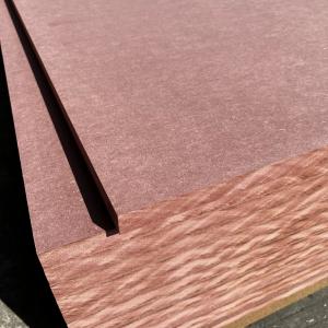 Buy cheap Nontoxic Durable MDF Veneer Panels , Moistureproof MDF Fiber Board from wholesalers