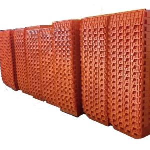 600x400x260mm Heavy Plastic Stackable Turnover Crate with Lid Custom Logo