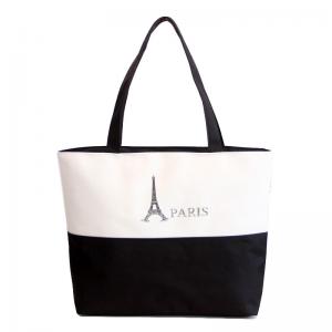China Womens Canvas Cheap Custom Printed Shopping Bags With Company Logo on sale