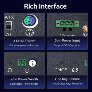 Buy cheap Intel Core I7 Industrial Fanless PC 1165G7 Mini PC With Dual Ethernet Hexa COM from wholesalers