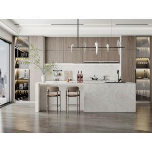China Glossy White U Shaped Kitchen Cabinets Modular Lacuqer Kitchen Furniture on sale