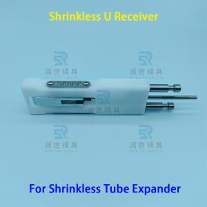 White Color Plastic Shrinkless U Receiver For Heat Exchanger Coil