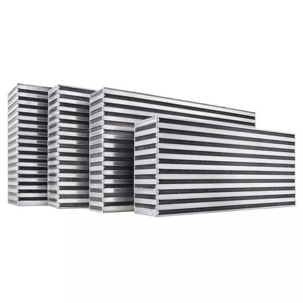 Buy cheap Aluminum plate bar heat exchanger cooler core radiator intercooler core engine oil cooler core from wholesalers