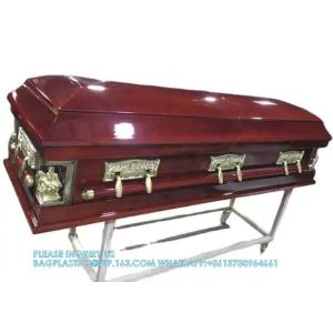 Buy cheap Paper Veneer Casket Solid Wood Caskets Wood Veneer MDF Caskets Cardboard Caskets European Coffins from wholesalers
