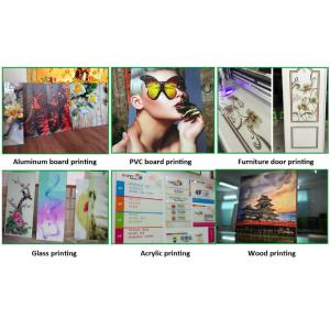 CMYK Flatbed Digital Printer High Resolution Printing Digital UV Printer