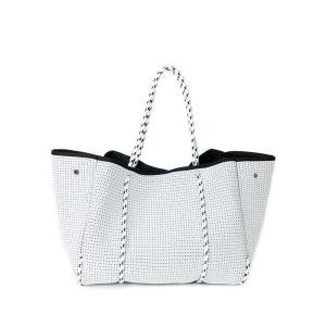 Cotton Polyester Blend Raffia Tote Bag Custom Print High Quality