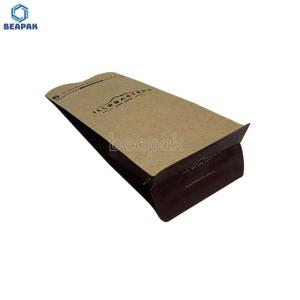 Buy cheap Coffee Doypack Resealable k Kraft Paper Pouch from wholesalers