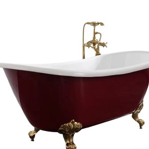 Buy cheap Durable Acrylic Free Standing Bathtub with Fiberglass Reinforcement and Seamless Bonding for Enhanced Strength from wholesalers