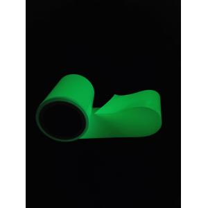 Buy cheap Green Fluorescent Fabric Tape Marking Luminance Persistent Luminescent Film from wholesalers
