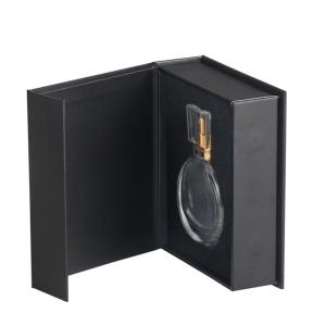 Buy cheap Custom Black Magnetic Closure Packaging Box For Perfume Packing from wholesalers