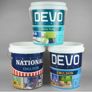 Buy cheap Industrial 5 Gallon PP Plastic Buckets With Snap On Lid from wholesalers