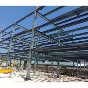 Six Storey Prefabricated Building Prefabricated Steel Structure Warehouse