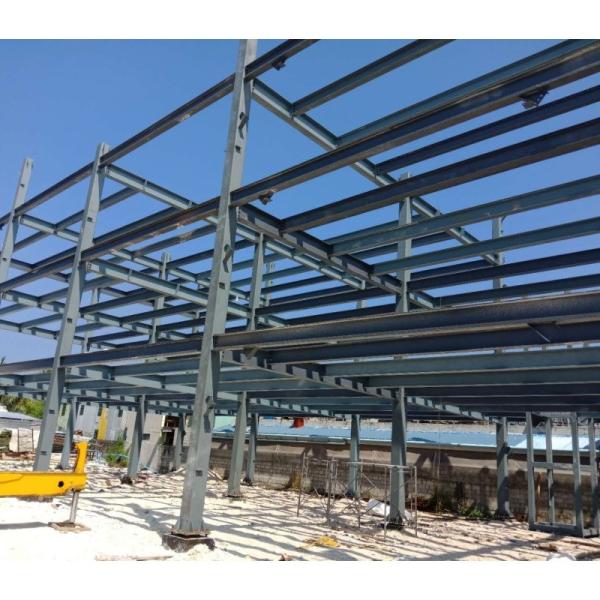Six Storey Prefabricated Building Prefabricated Steel Structure Warehouse
