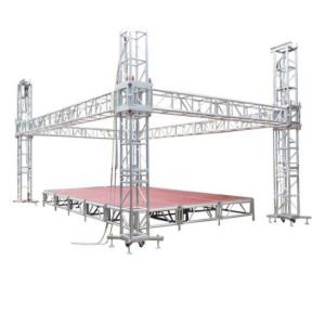 Buy cheap Portable Folding Truss System Aluminum Lighting Truss Electric Galvanized from wholesalers