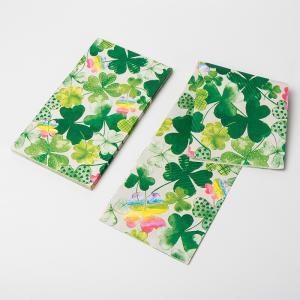 Buy cheap Partysprite Clover Design Biodegradable Paper Napkin Holiday Theme Party Supplies from wholesalers