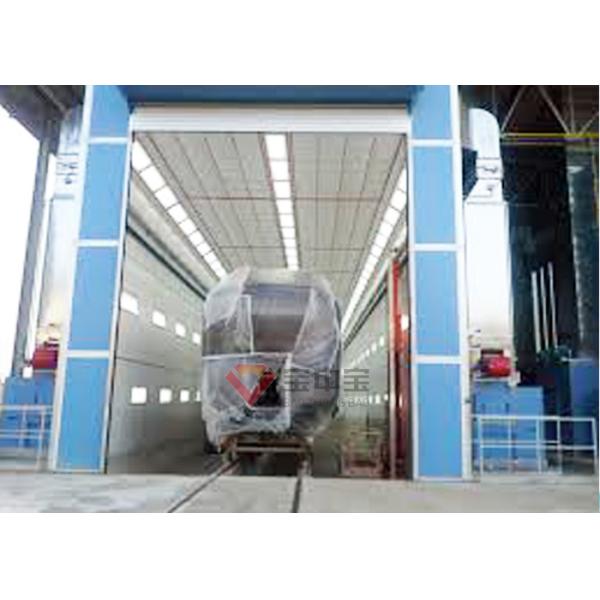 Buy cheap Railway Paint Both Full Downdraft Spray Booth Automatic Painting By Surface Coatings from wholesalers