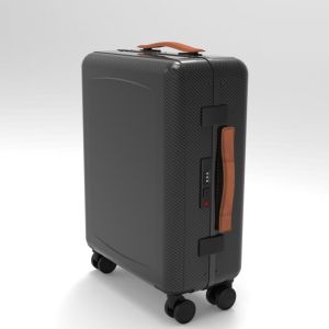 Buy cheap Customized Carry-On Suitcase with TSA Lock Spinner Wheels One-Piece Molded product