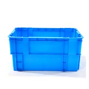 Buy cheap Stackable Plastic Moving Box Crate Industrial Plastic Produce Crates 595x395x300mm from wholesalers
