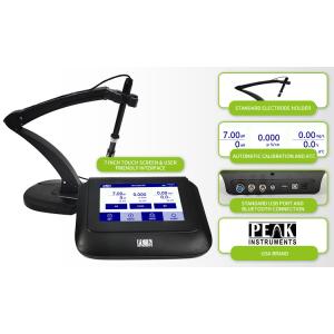 Buy cheap ODM Customized Support 7 Inch Color Touch Screen pH mV Meter -2-19.99 pH Measurement Range from wholesalers