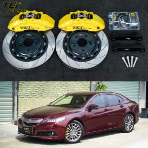 Buy cheap Front Big Brake Kit 6 Piston Caliper With 355x32mm Rotor BBK Auto Brake System For Acura TLX 18 Inch Car Rim from wholesalers