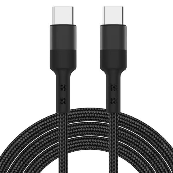 Quality custom logo Type-C TO Type-C High Speed Transmission USB 3.0 C To C Cable for sale